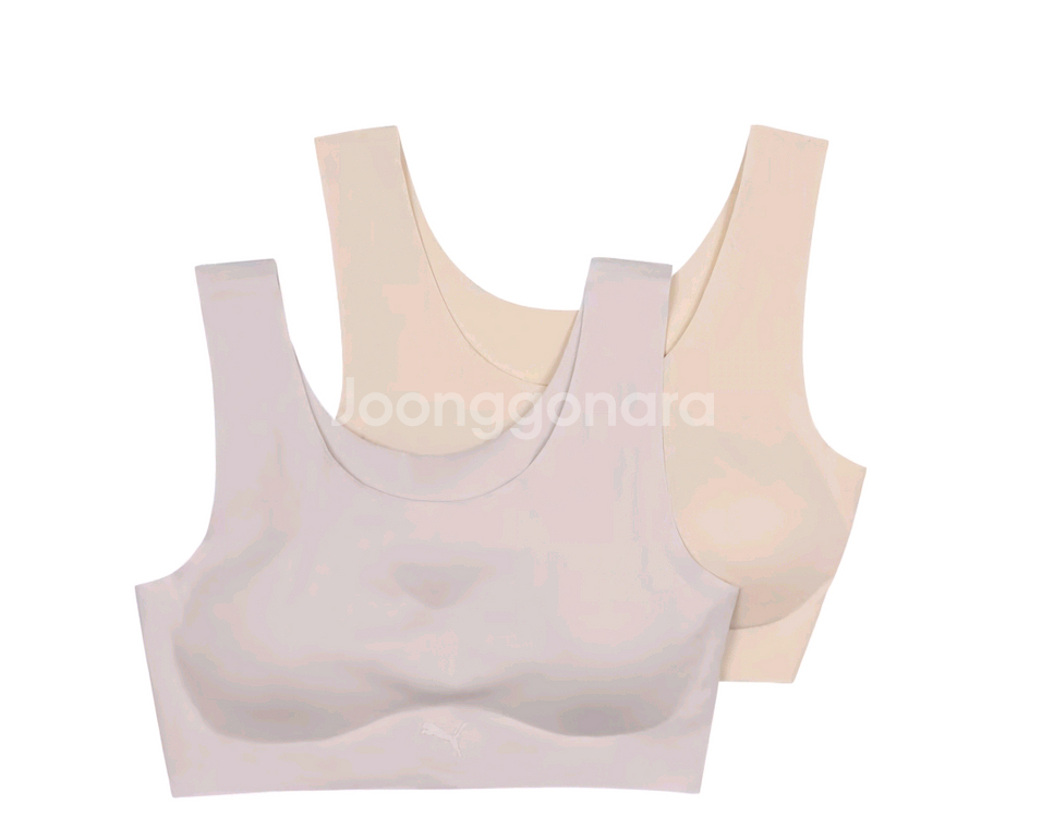 푸마(PUMA) 주니어 프리컷 브라(2P) 2단계(M)--2