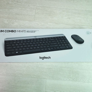 로지텍 SLIM COMBO MK470 새것,한글각인