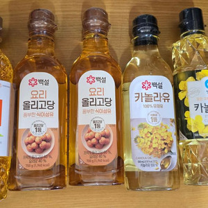 올리고당3,까놀라유2 일괄판매 ㅡ무배