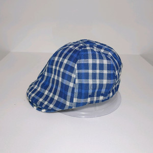 DAKS GOLF 닥스 블루톤 체크디자인 헌팅캡