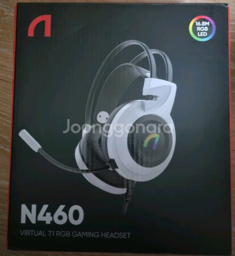 앱코 가상 7.1 RGB 노이즈 캔슬링 마이크 게이밍--0