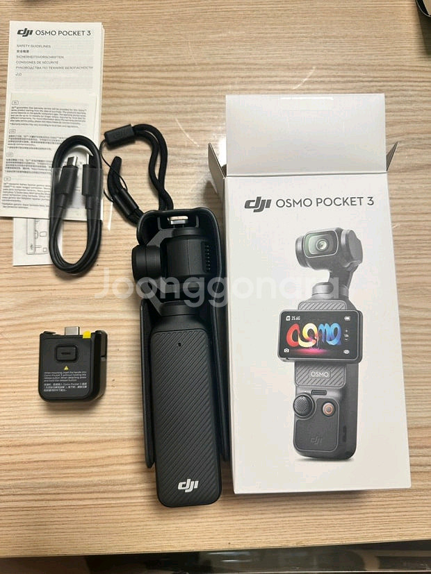 오즈모 포켓3 단품 S급 풀구성품 팝니다.--0