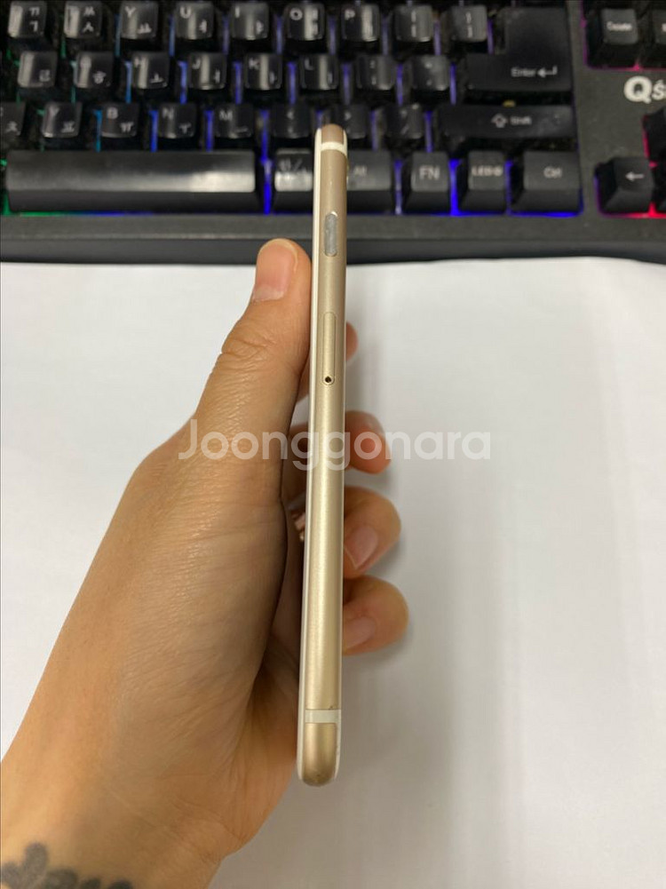 아이폰6 골드 액정SS급 64GB 배터리90% 인스타--5