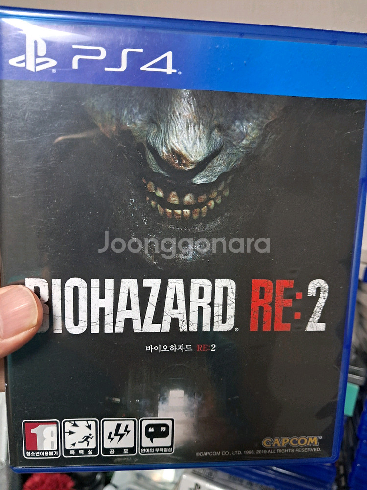 ps4 바이오하자드re2--0