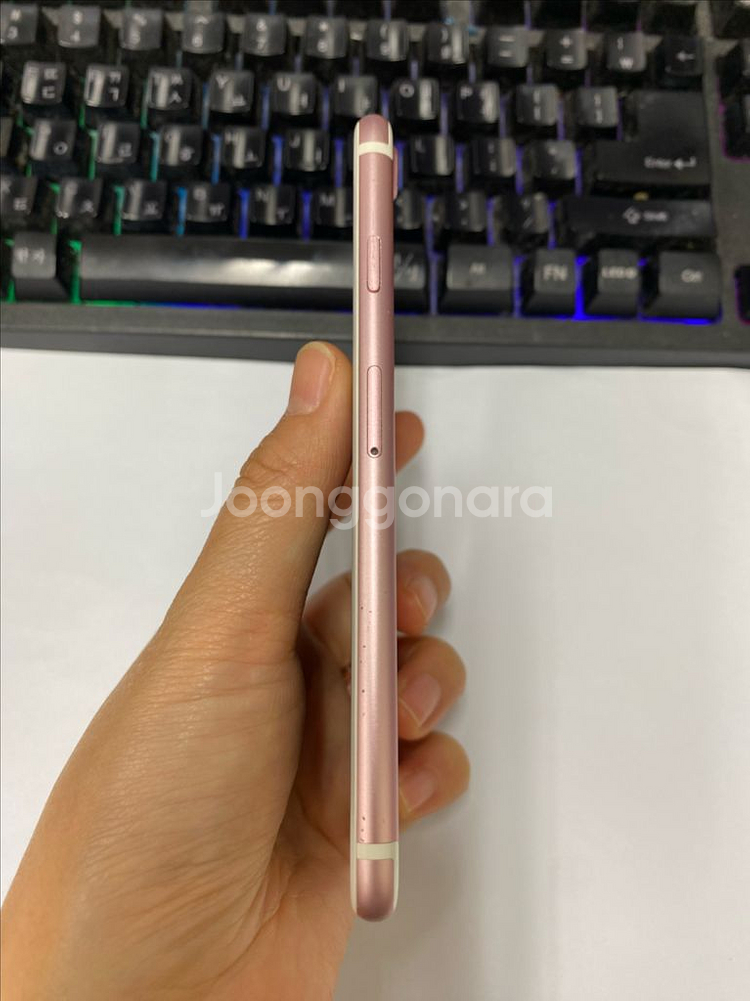 아이폰7 로즈골드 액정SS급 128GB 배터리100%--5