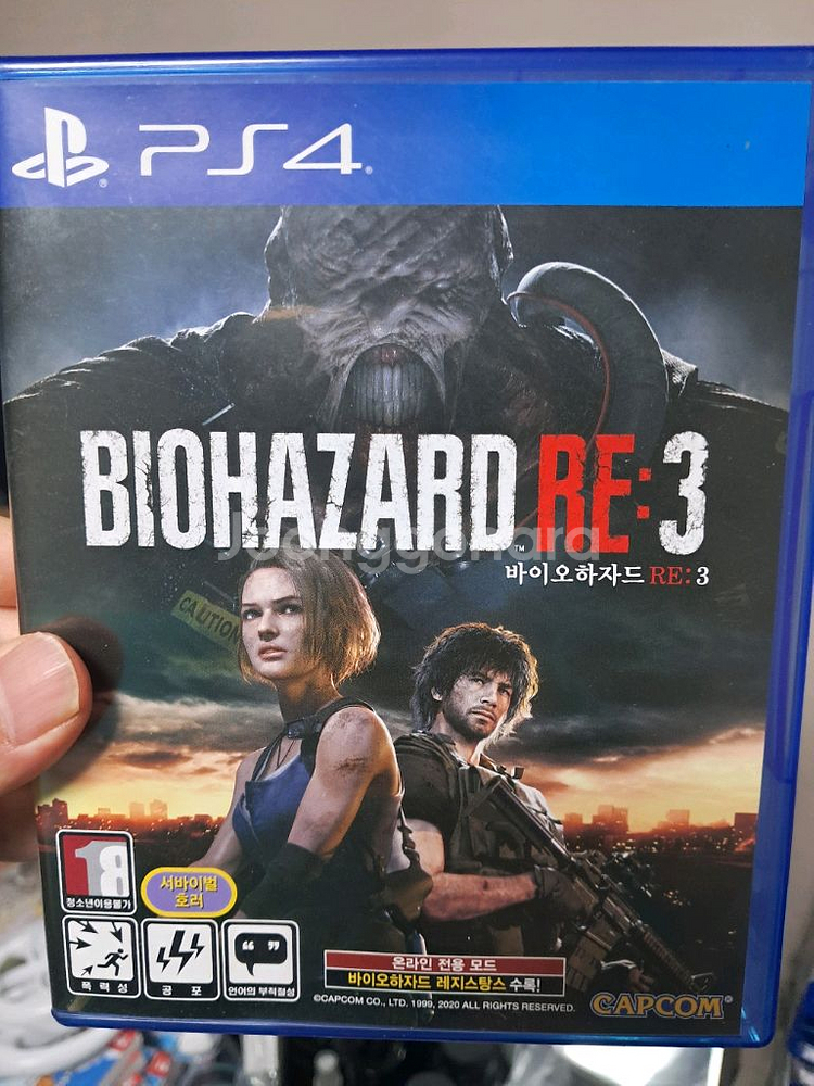 ps4 바이오하자드re3--0