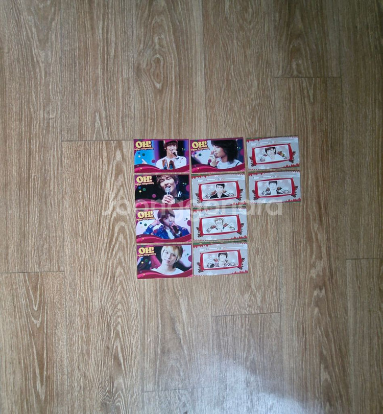 5샤이니 오려논 잡지 1장ㆍ잡지사진ㆍ포토명함.--2
