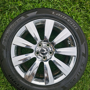 에쿠스 크롬 18인치 휠타이어 4개 245-50-18