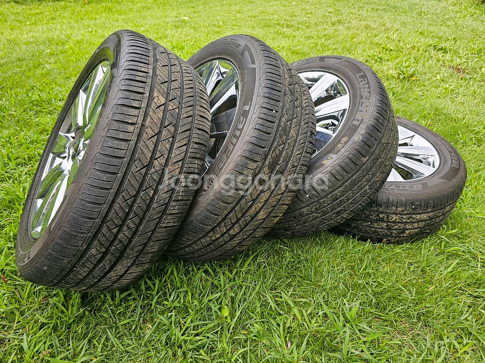 에쿠스 크롬 18인치 휠타이어 4개 245-50-18--8