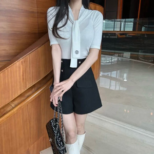 새상품:) H스카프 7부 티셔츠