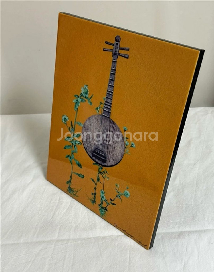 정경희작가 풀, 꽃 시리즈 리프로덕션 아트 액자--0