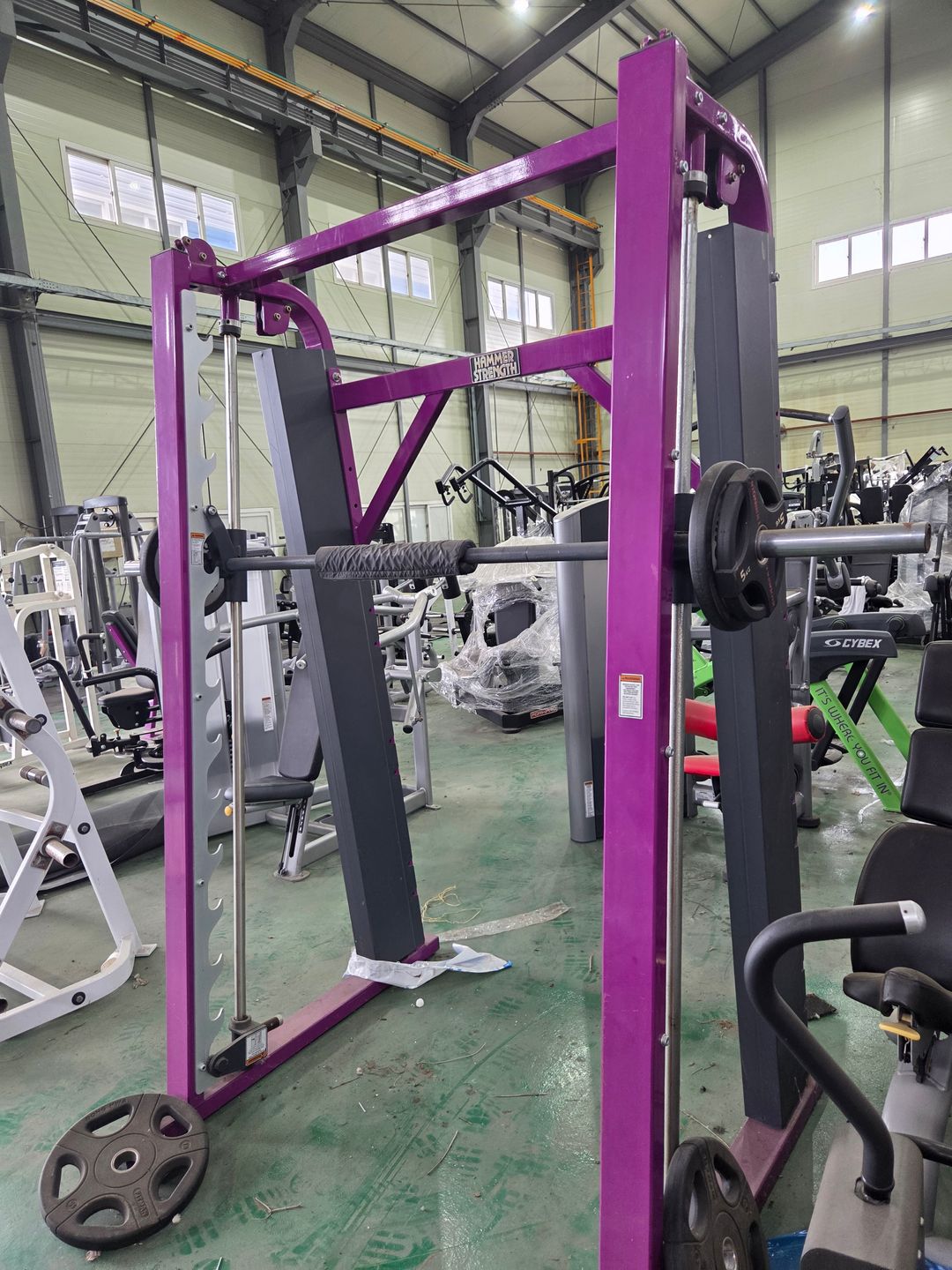 해머스트렝스 스미스, 체스트, 벤치프레스레그프레스