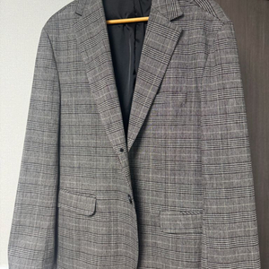 모디파이드 글렌체크 싱글 블레이저 (2XL)