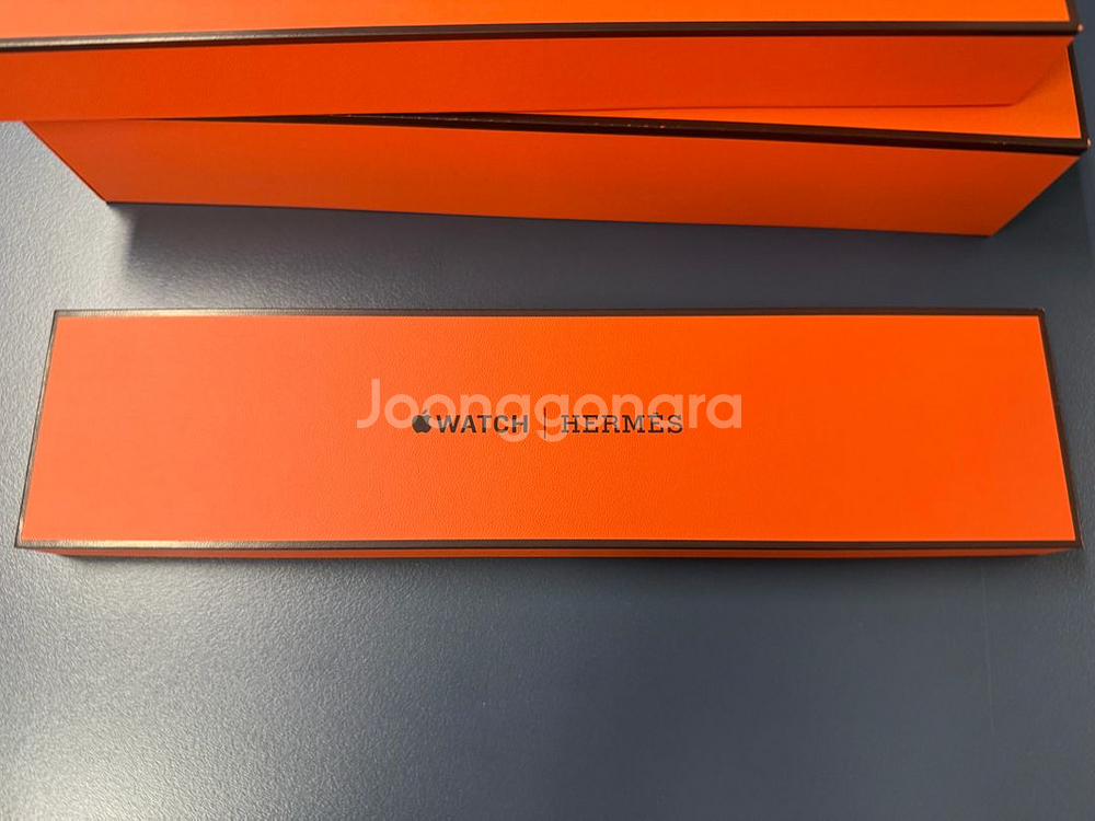 애플워치 에르메스 킬림 밴드 오랑쥬(미개봉) 42mm--0