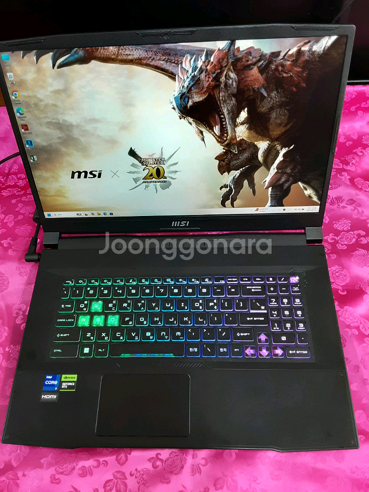 MSI Sword GF76 게이밍 노트북 RTX4060--2