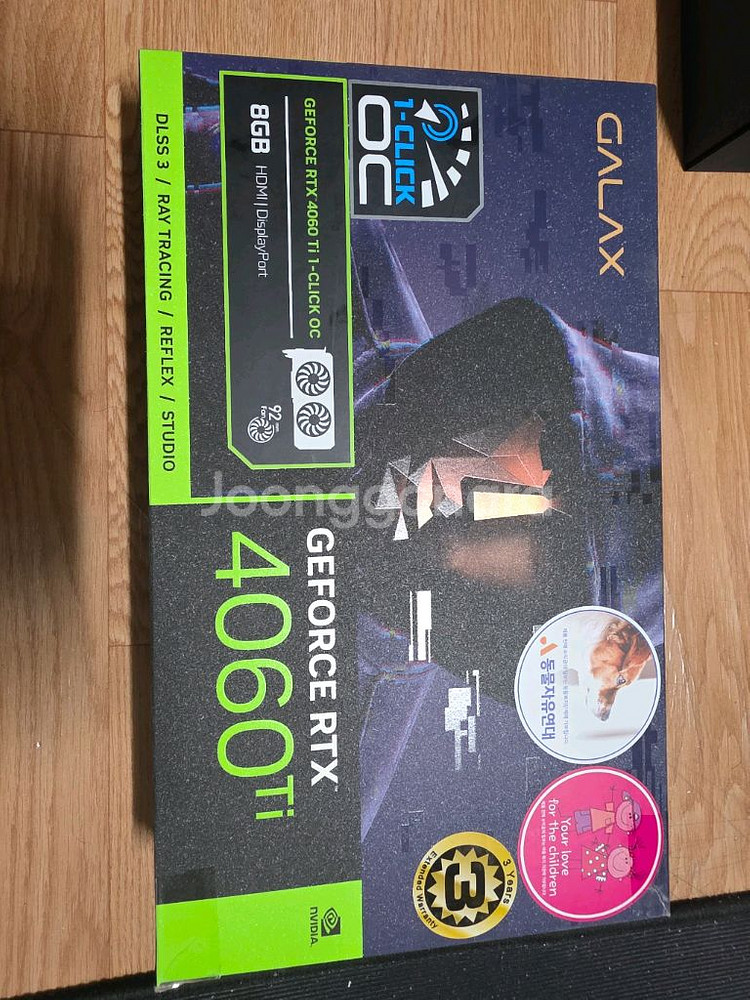갤럭시 GALAX 지포스 RTX 4060 Ti OC V--0