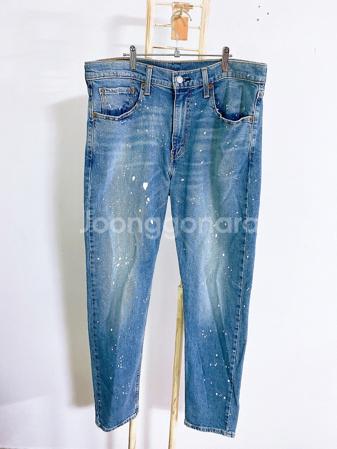 (남성33)리바이스512페인팅청바지--0