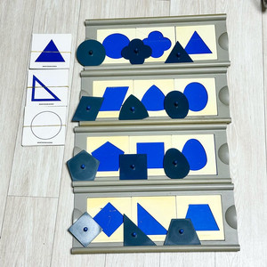 몬테소리 도형 퍼즐 세트 교구