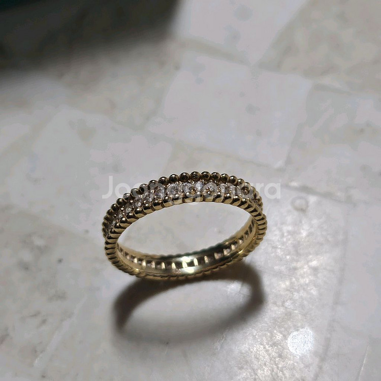 14k 빼를리 뺑돌이 반지--0
