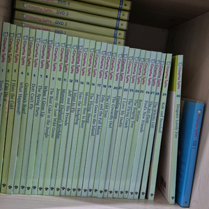 교원Cinema Tales30권 dvd5장cd1장 상