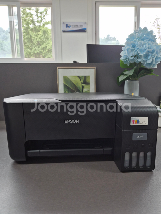 엡손 L3210 복합기 / 잉크 포함 / 정상작동--0