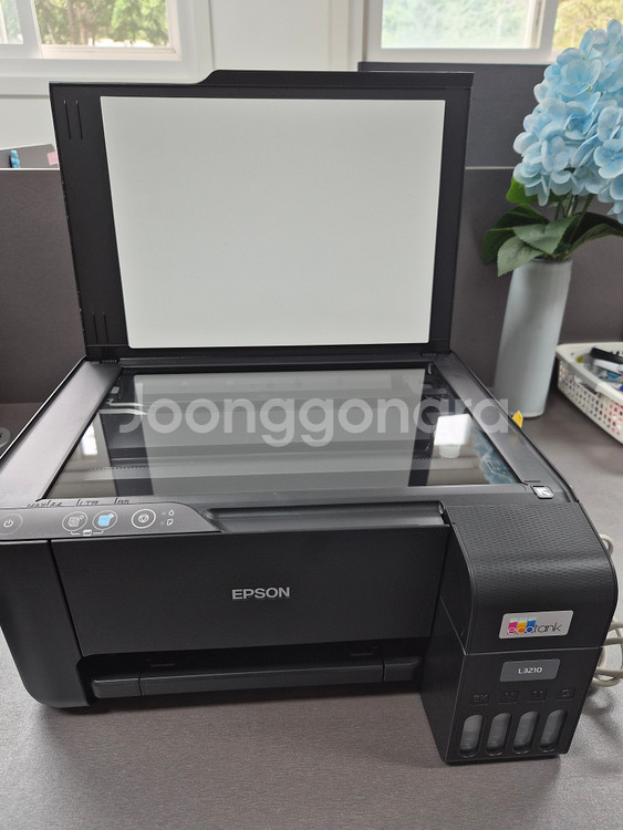 엡손 L3210 복합기 / 잉크 포함 / 정상작동--4