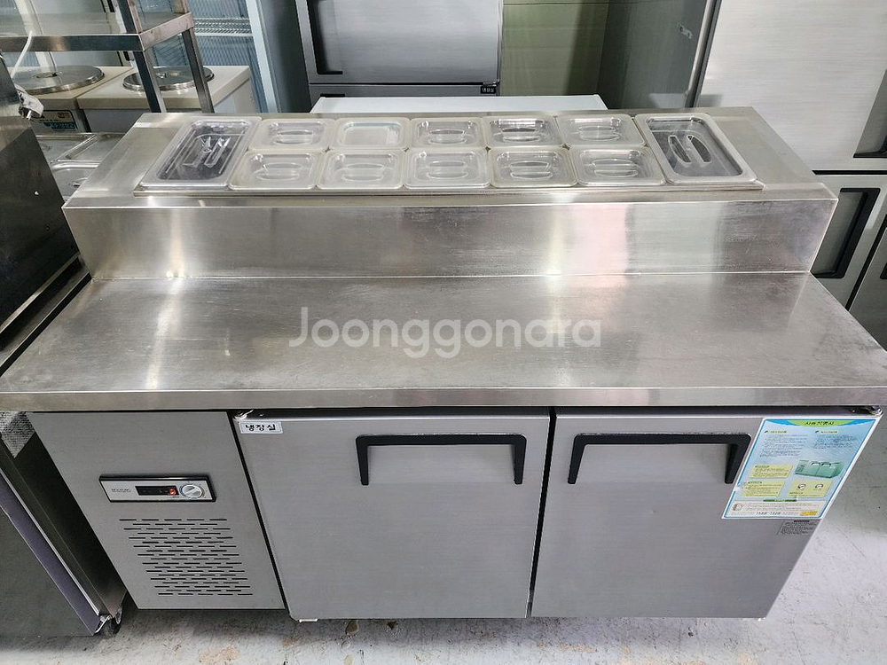 1500토핑 냉장고 판매 합니다--2