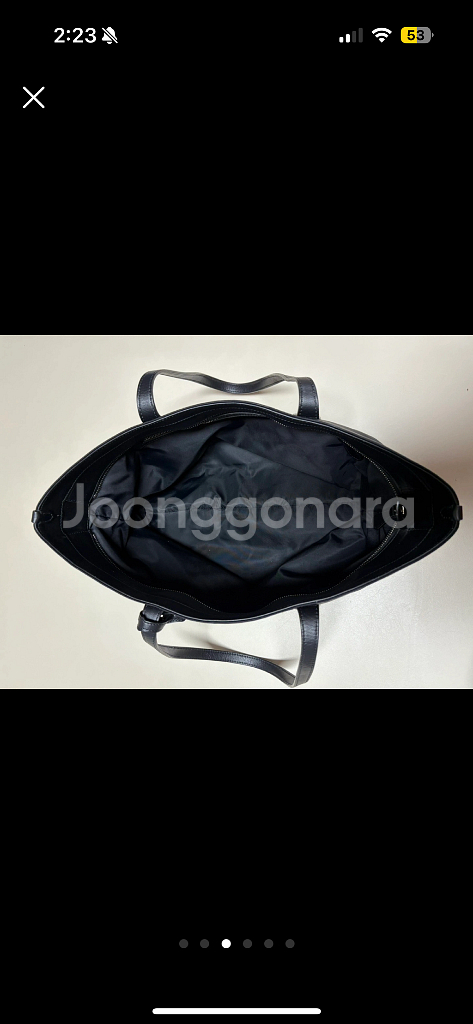 버버리 블랙 가방 숄더백 / 명품 기저귀 가방--2