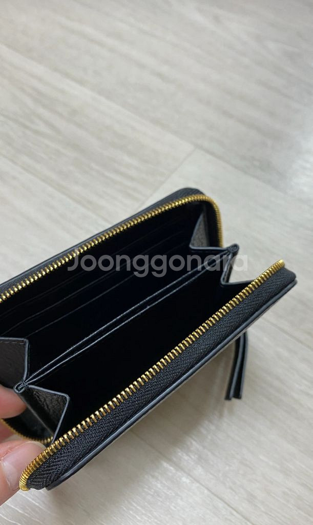 멀버리 블랙 지퍼지갑, 명품 지갑--1