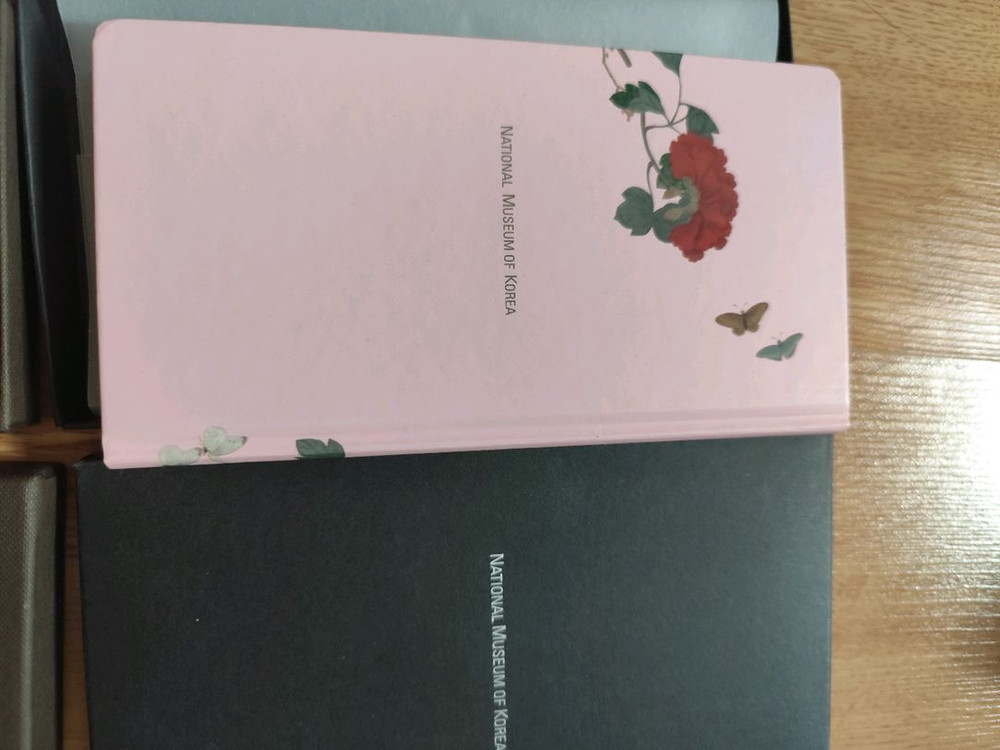 새상품) 국립중앙박물관 호랑이 명함집 유선 노트 양장--3