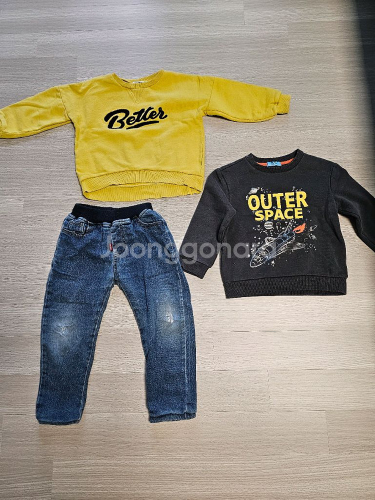 남아 110사이즈 기모상하복 신발 180190--5