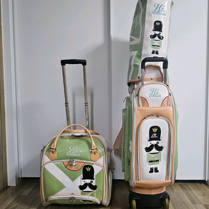 페르시안캣 여성 캐디백, 보스턴백, 파우치 3세트