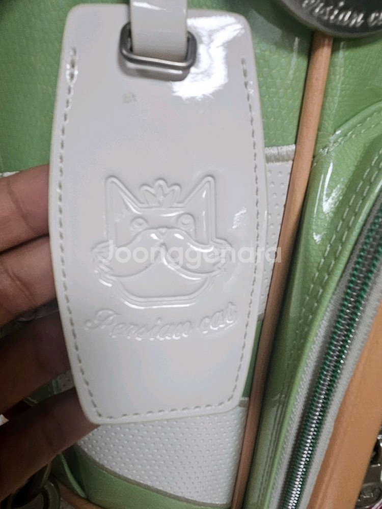 페르시안캣 여성 캐디백, 보스턴백, 파우치 3세트--4