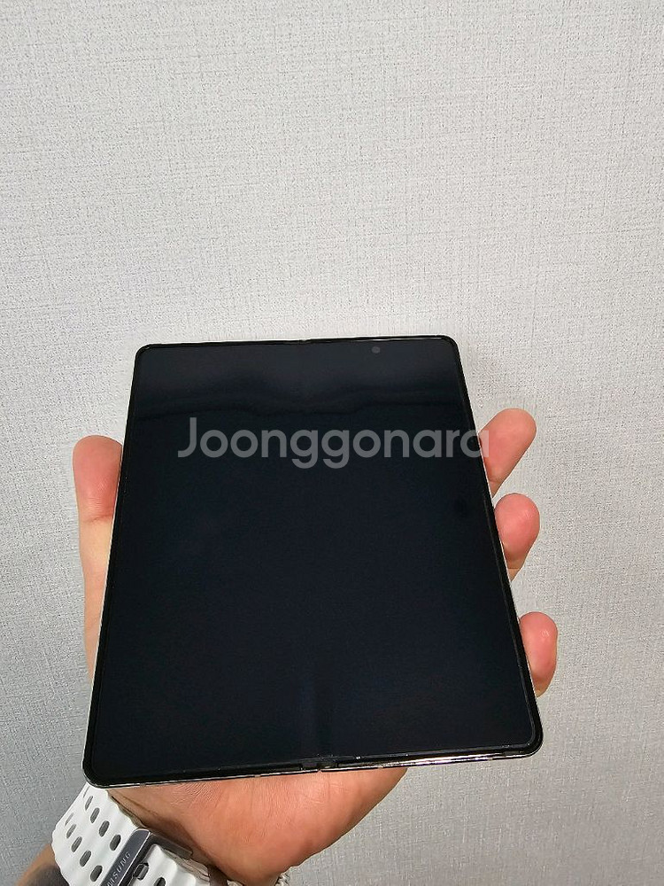 갤럭시z폴드5 512G(화면멍)(기능이상무)(서브파손)--5