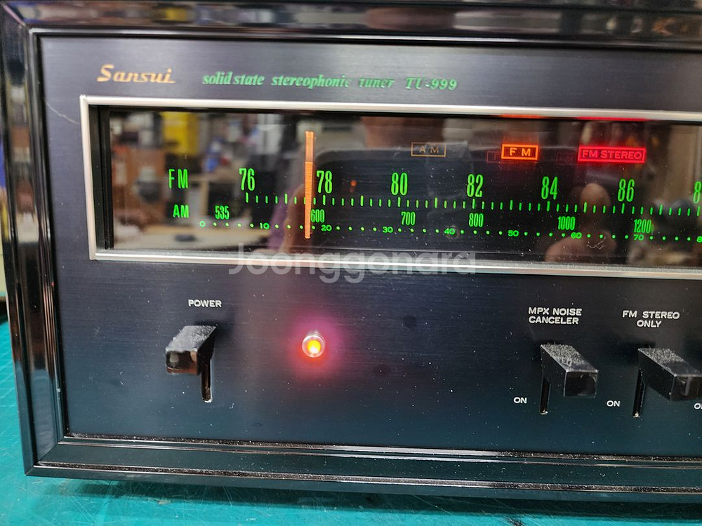 산수이 빈티지 녹턴형튜너 TU-999 입니다(100V)--4