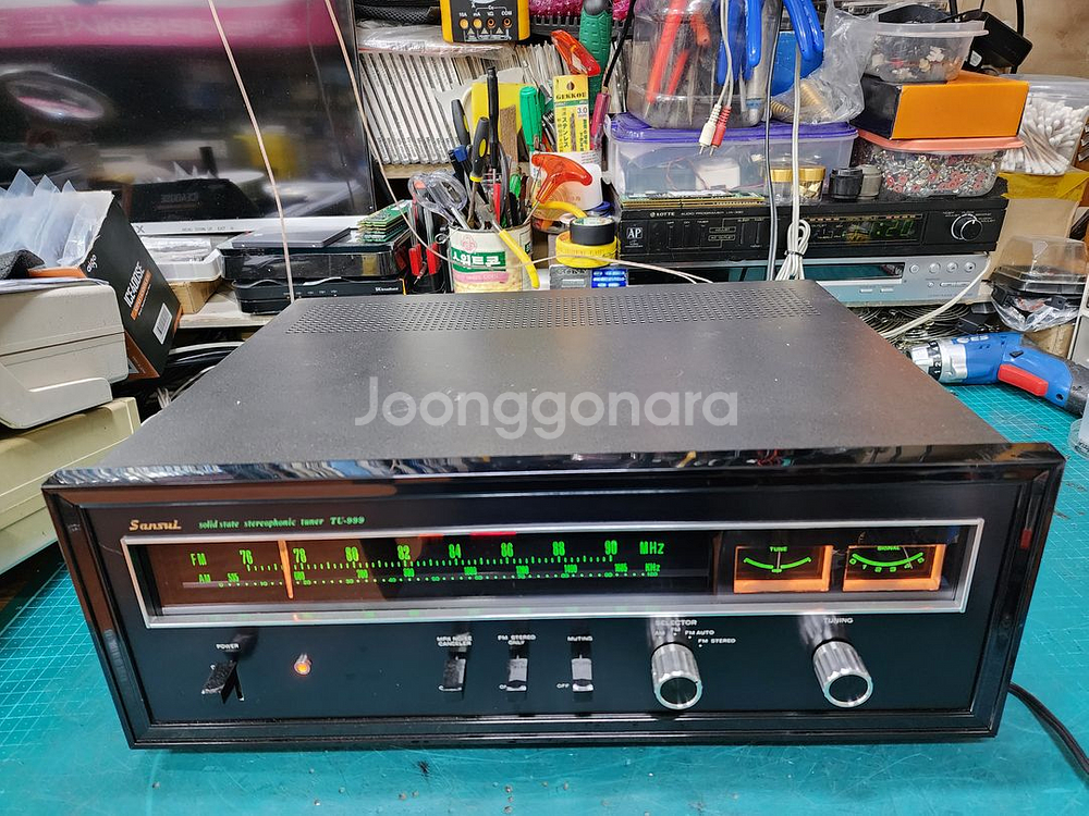 산수이 빈티지 녹턴형튜너 TU-999 입니다(100V)--0