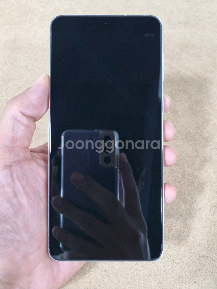 갤럭시S21플러스 실버 256GB 자급제공기계 중고폰--9