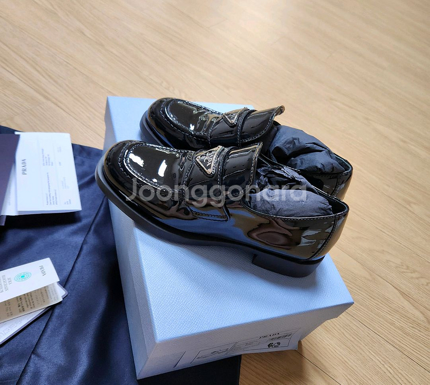 프라다페이던트로퍼(35.5)--5