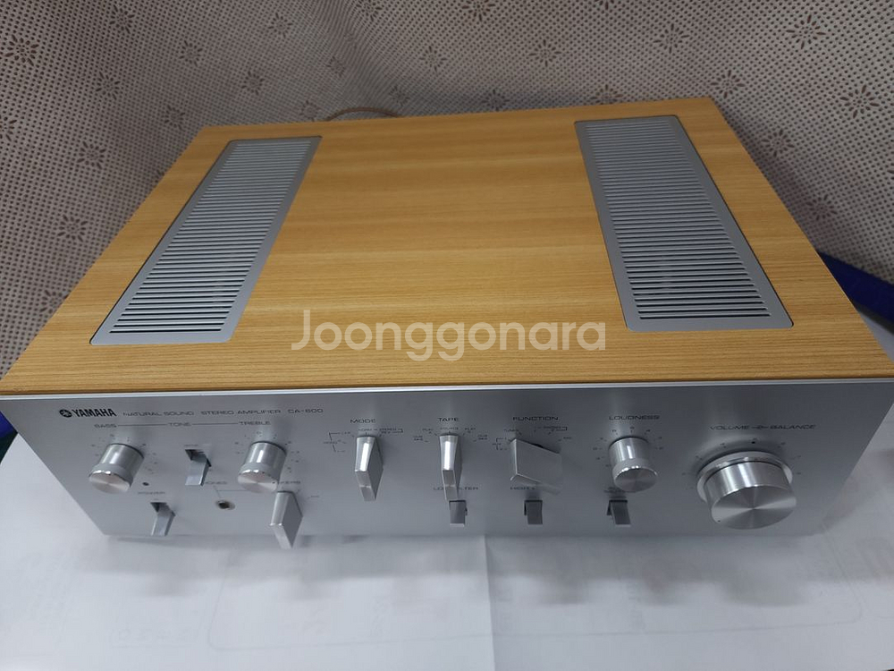 야마하 빈티지 인티앰프 CA_600--3