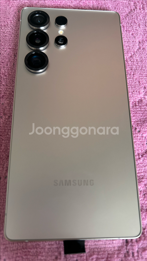삼성 s25 울트라 티타늄그레이 512G 배터리100--0