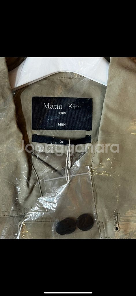 Matin kim 트렌치 자켓 MK2511JP510H--1
