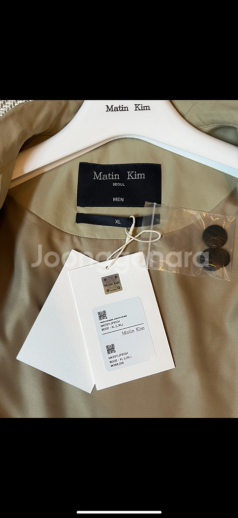 Matin kim 트렌치 자켓 MK2511JP510H--6