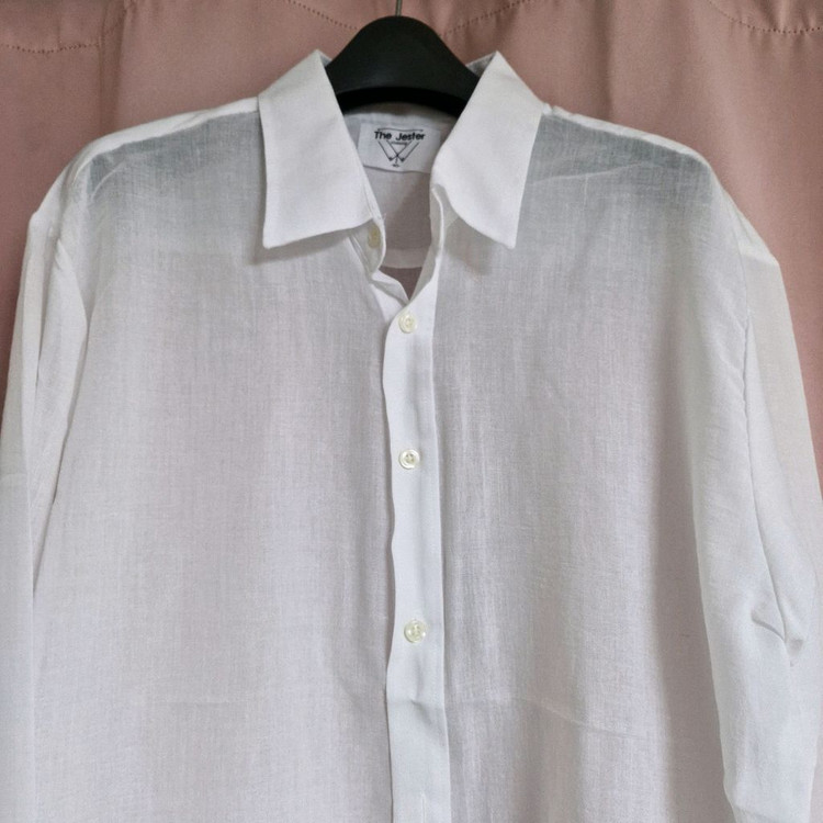 린넨셔츠90.새옷--1