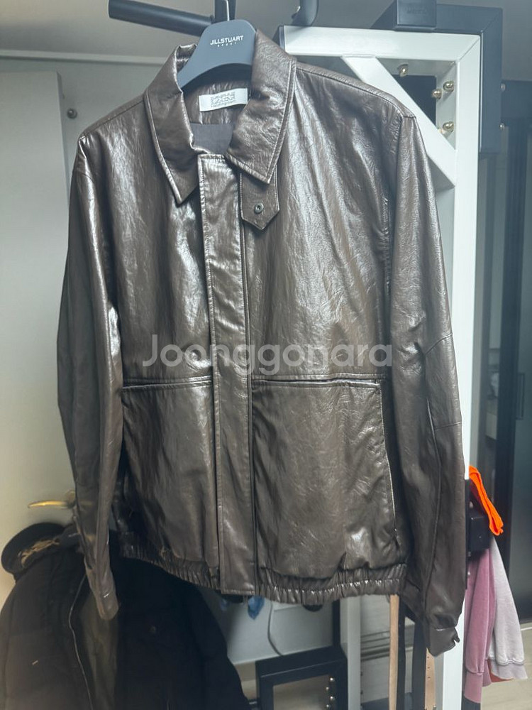 [4] 해칭룸 드리즐러 자켓 다크브라운--0