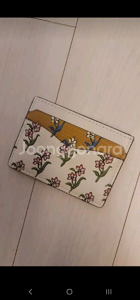 토리버치 에멀슨 믹스드프린트 슬림 카드케이스 카드지갑--2