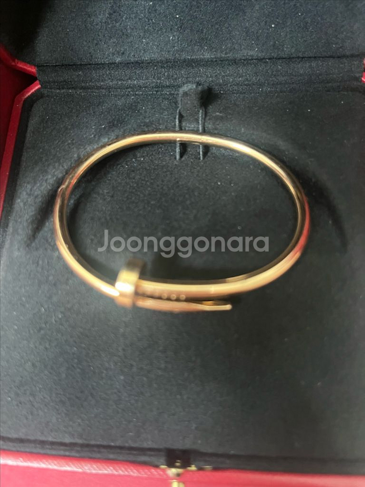 까르띠에 저스트앵끌루 팔찌 17호 노멀사이즈급처분--3