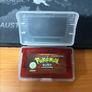 게임보이 GBA 포켓몬스터 루비 유럽판 판매합니다(정품