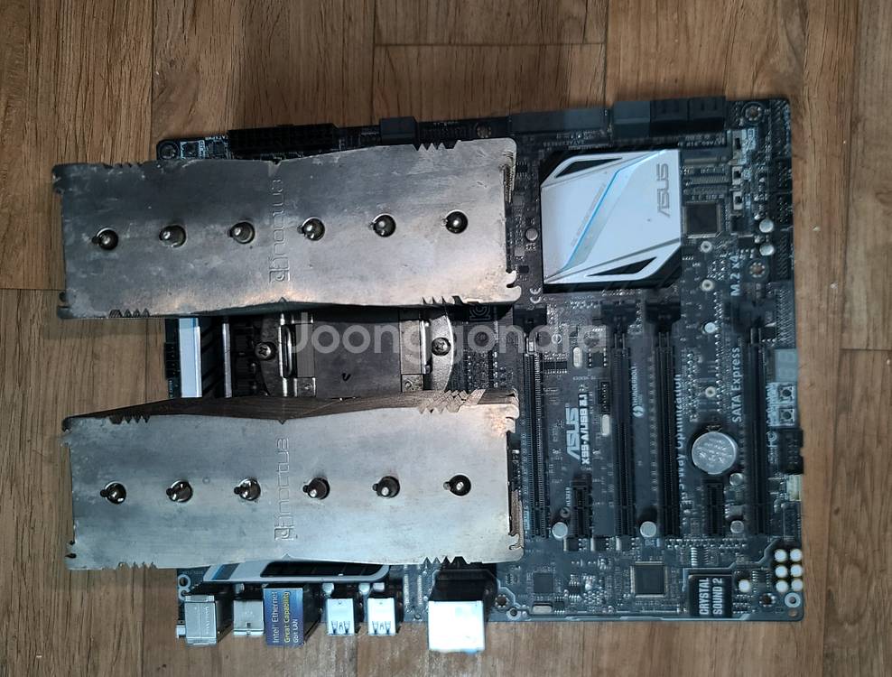 X99-A/USB 3.1 보드와 i7 5930K 시피유--2