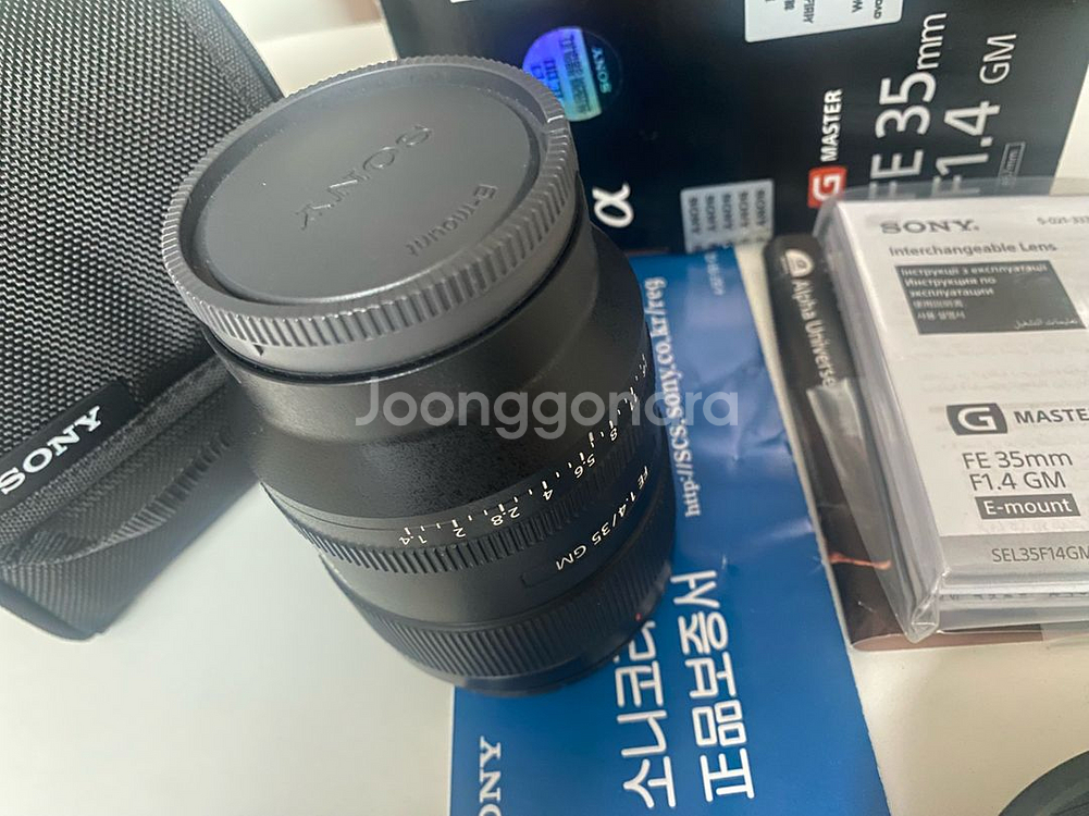 소니 렌즈 삼오금 SEL35F14GM--3