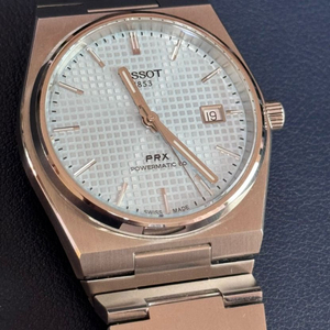 티쏘 prx 40mm 아이스블루 오토매틱